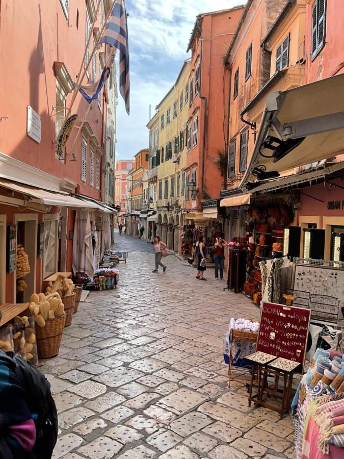Biscoutsis Old Town Studio Corfu  Luaran gambar